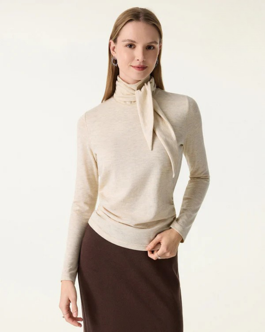 Fülarlı Büzgülü Uzun Kollu Brami