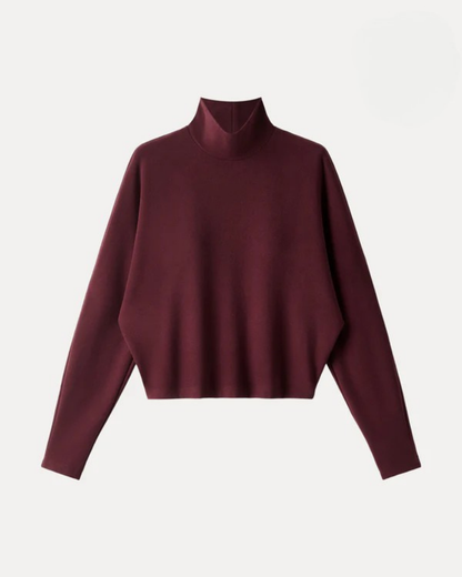 Balıkçı Yaka Yarasa Kollu Brami