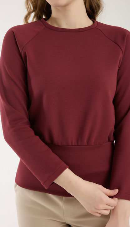 Reglan Kol Bel Detaylı Brami Üst