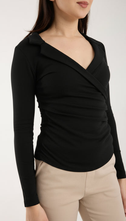 Yaka Detaylı Brami Üst