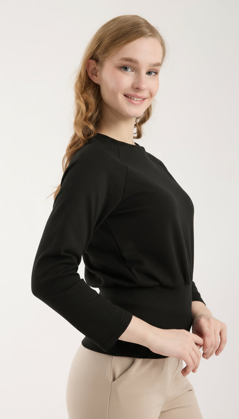 Reglan Kol Bel Detaylı Brami Üst