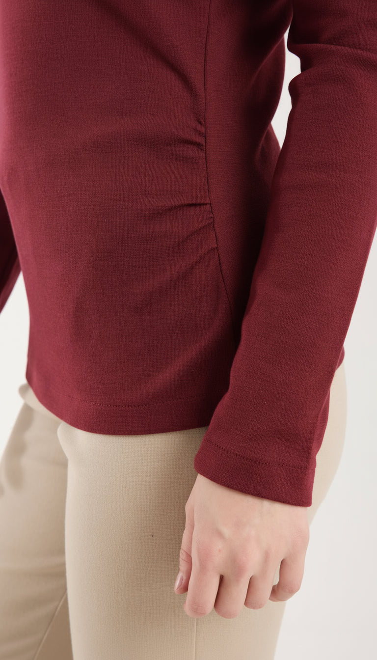 Kayık Yaka Brami Üst