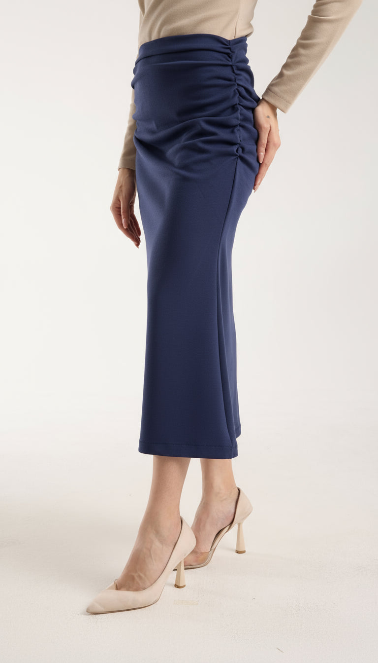 Yandan Büzgülü Deniz Kızı Etek