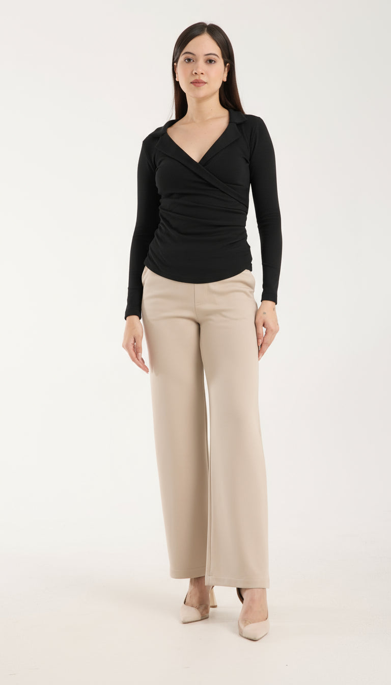 Yaka Detaylı Brami Üst