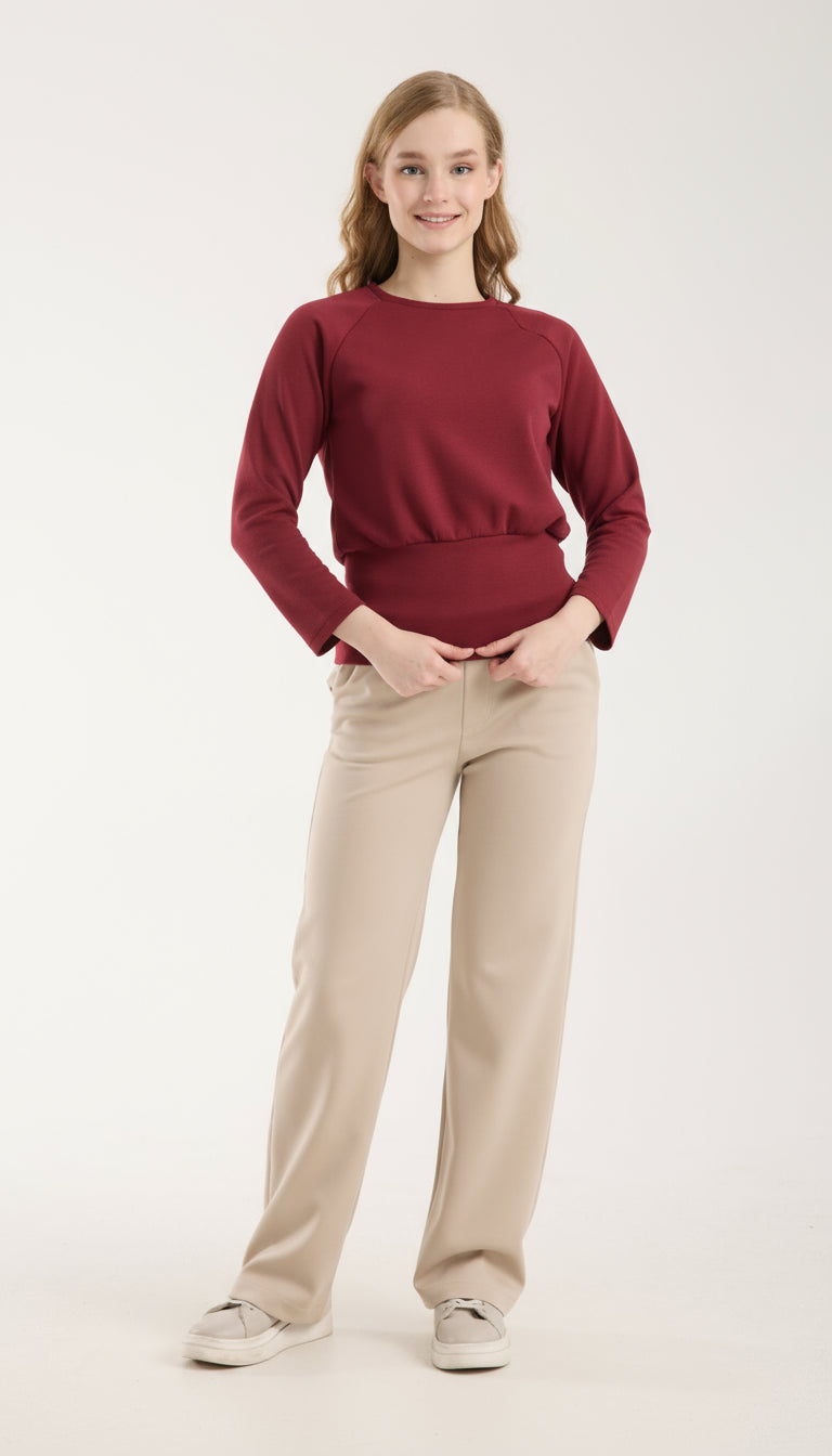 Reglan Kol Bel Detaylı Brami Üst