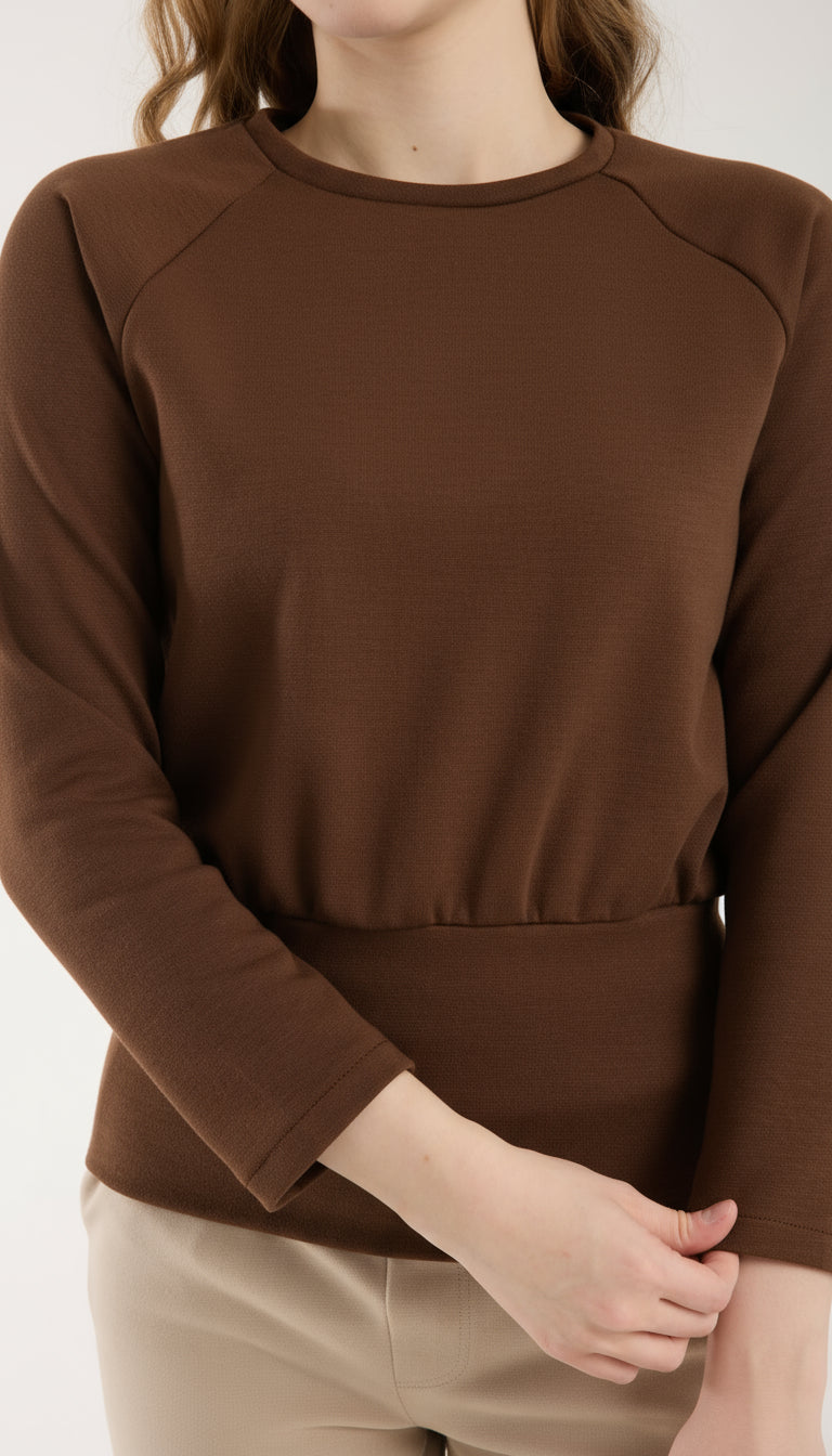 Reglan Kol Bel Detaylı Brami Üst