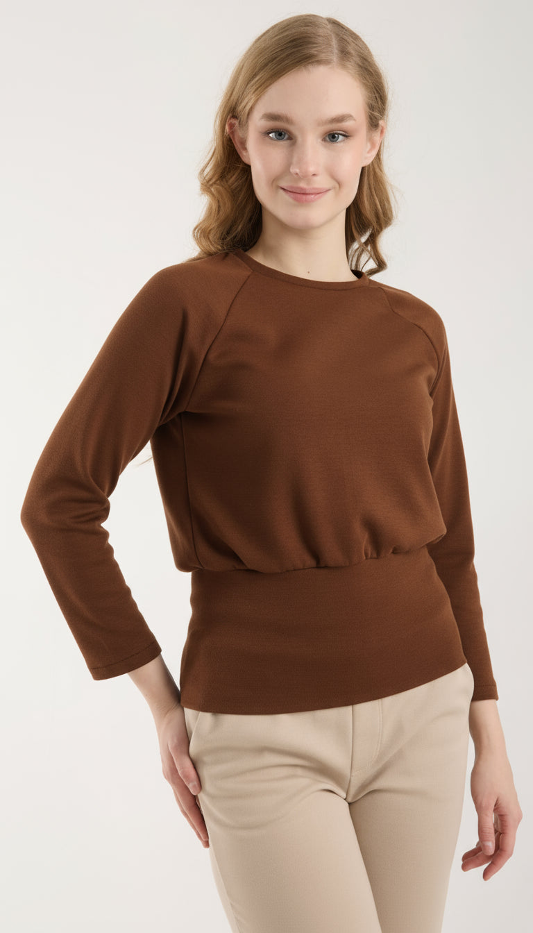 Reglan Kol Bel Detaylı Brami Üst