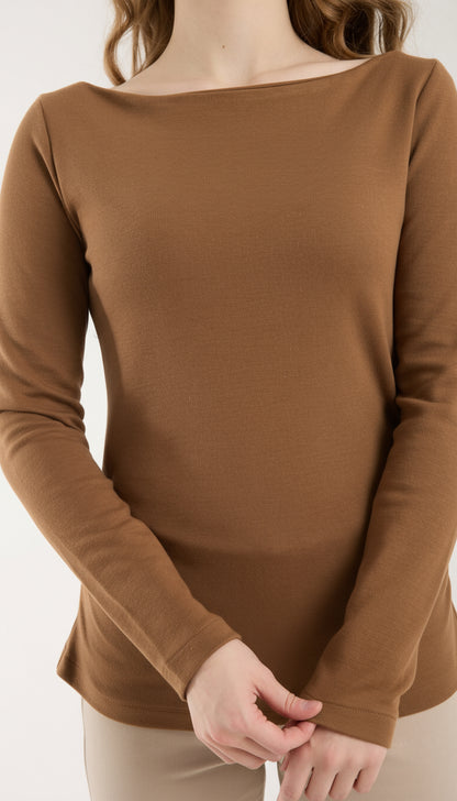 Kayık Yaka Brami Üst