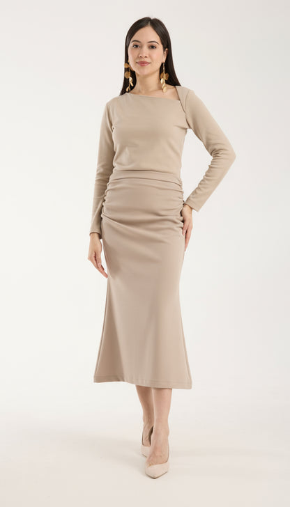 Yandan Büzgülü Deniz Kızı Etek