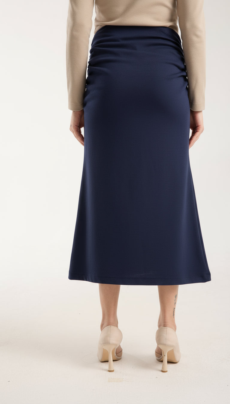 Yandan Büzgülü Deniz Kızı Etek