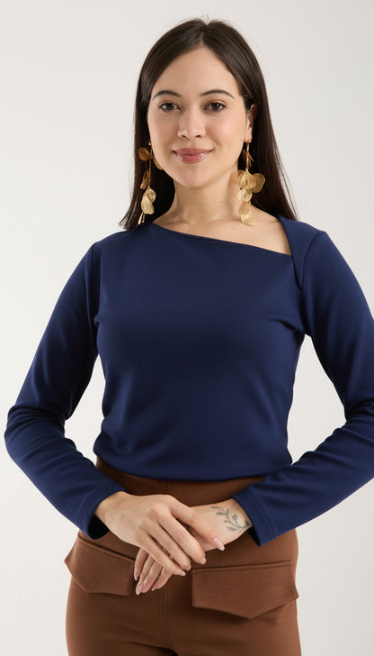 Asimetrik Yaka Brami Üst