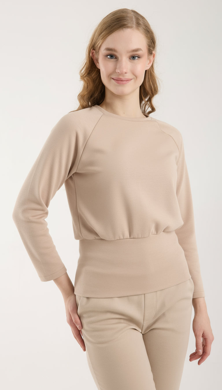 Reglan Kol Bel Detaylı Brami Üst