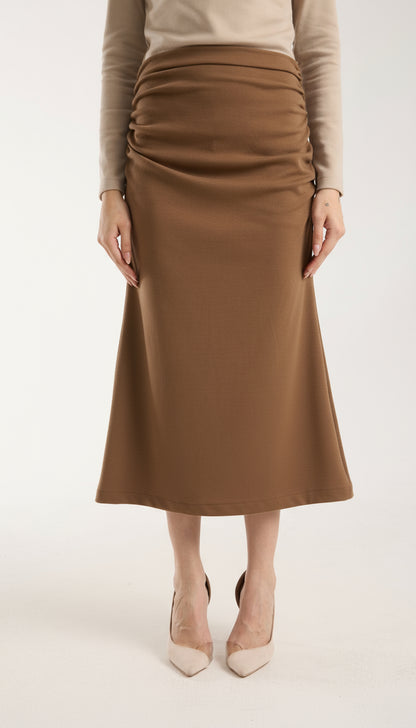 Yandan Büzgülü Deniz Kızı Etek