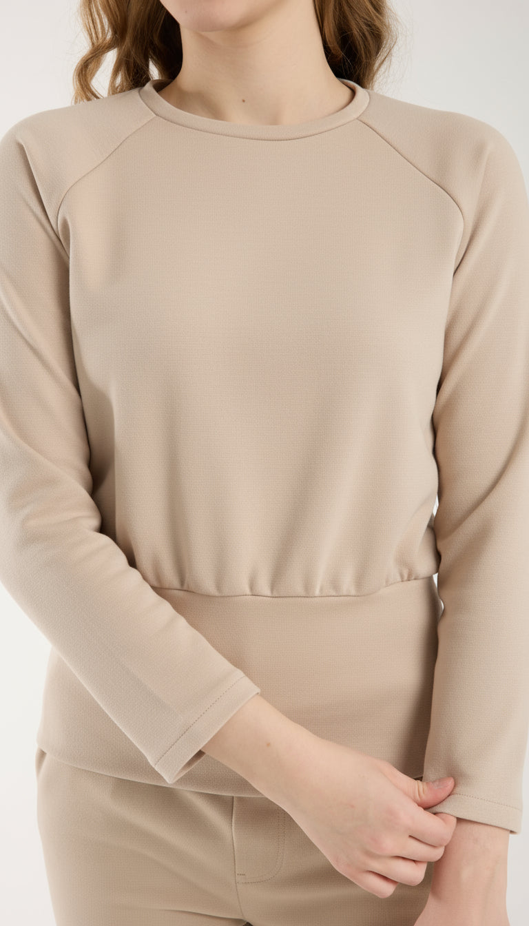 Reglan Kol Bel Detaylı Brami Üst