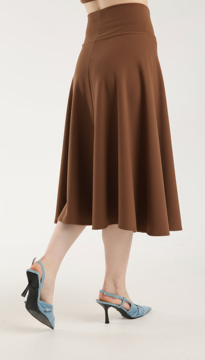 Korsajlı Kloş Etek