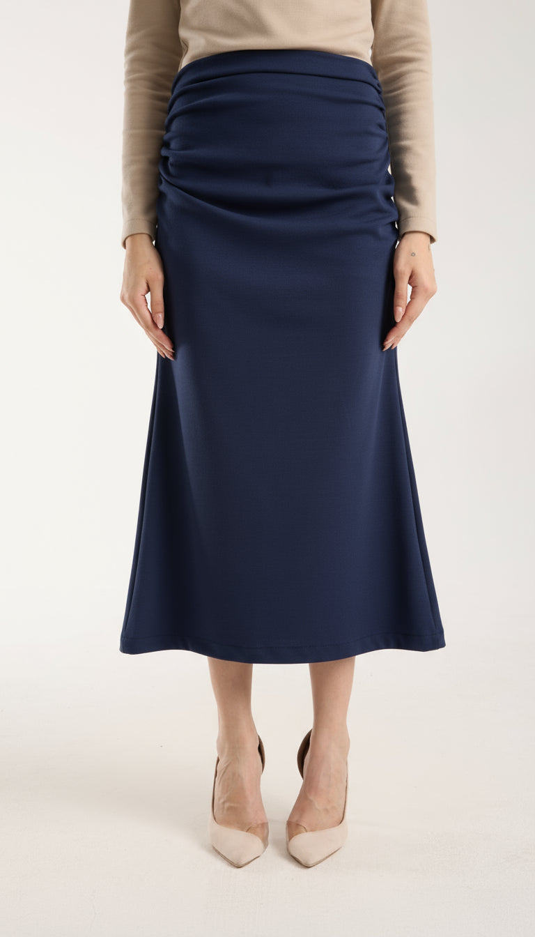 Yandan Büzgülü Deniz Kızı Etek