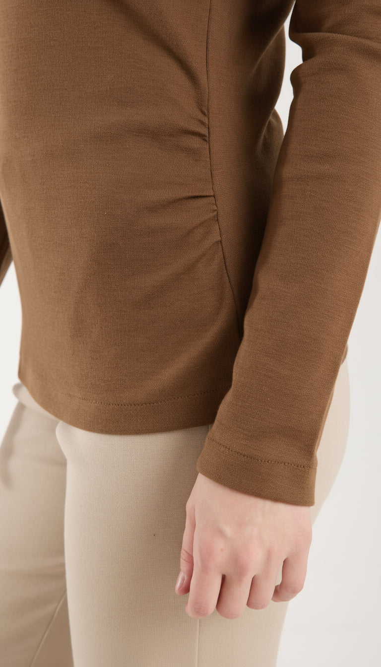 Kayık Yaka Brami Üst