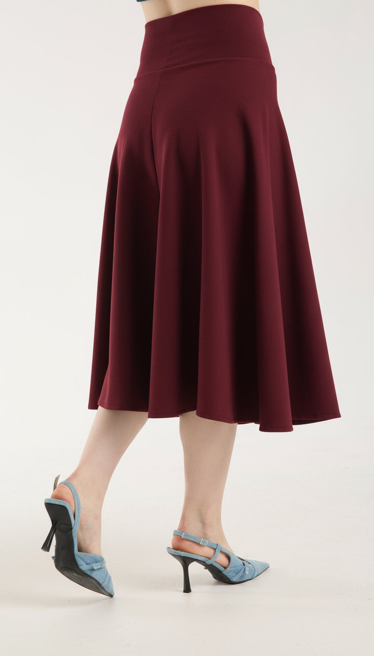 Korsajlı Kloş Etek