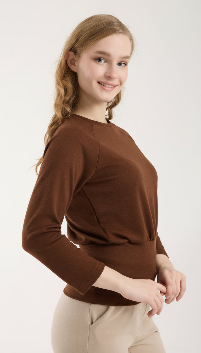 Reglan Kol Bel Detaylı Brami Üst