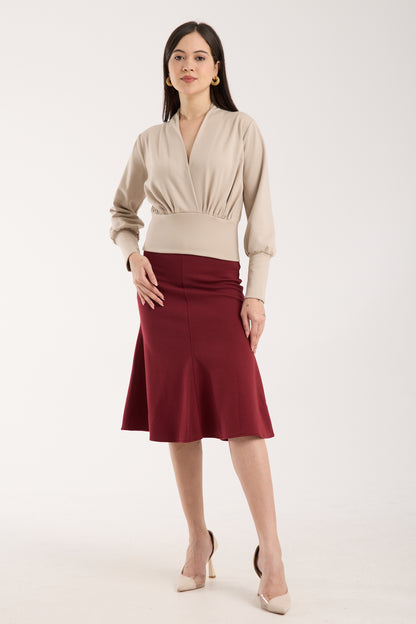 Çapraz Katlamalı Brami Üst