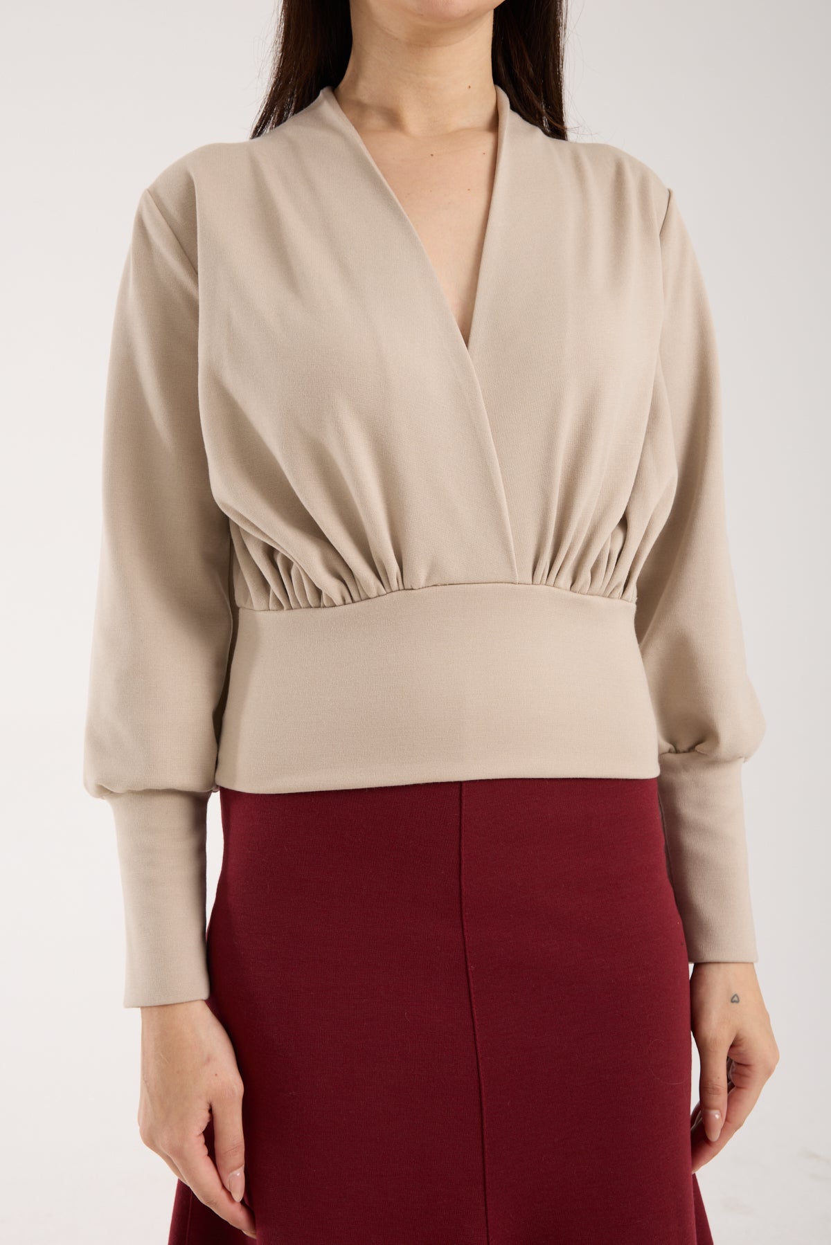 Çapraz Katlamalı Brami Üst