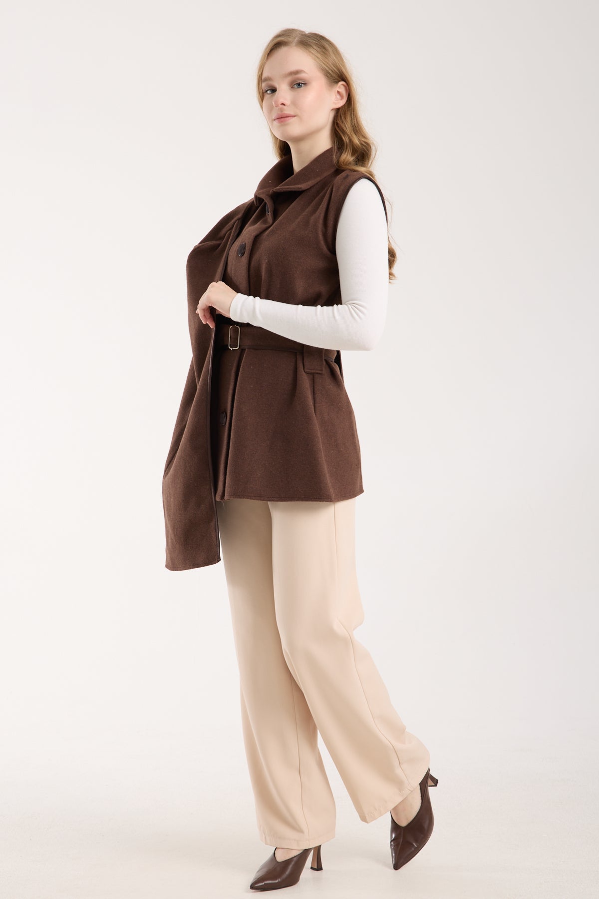 Pelerin Yelek Takım