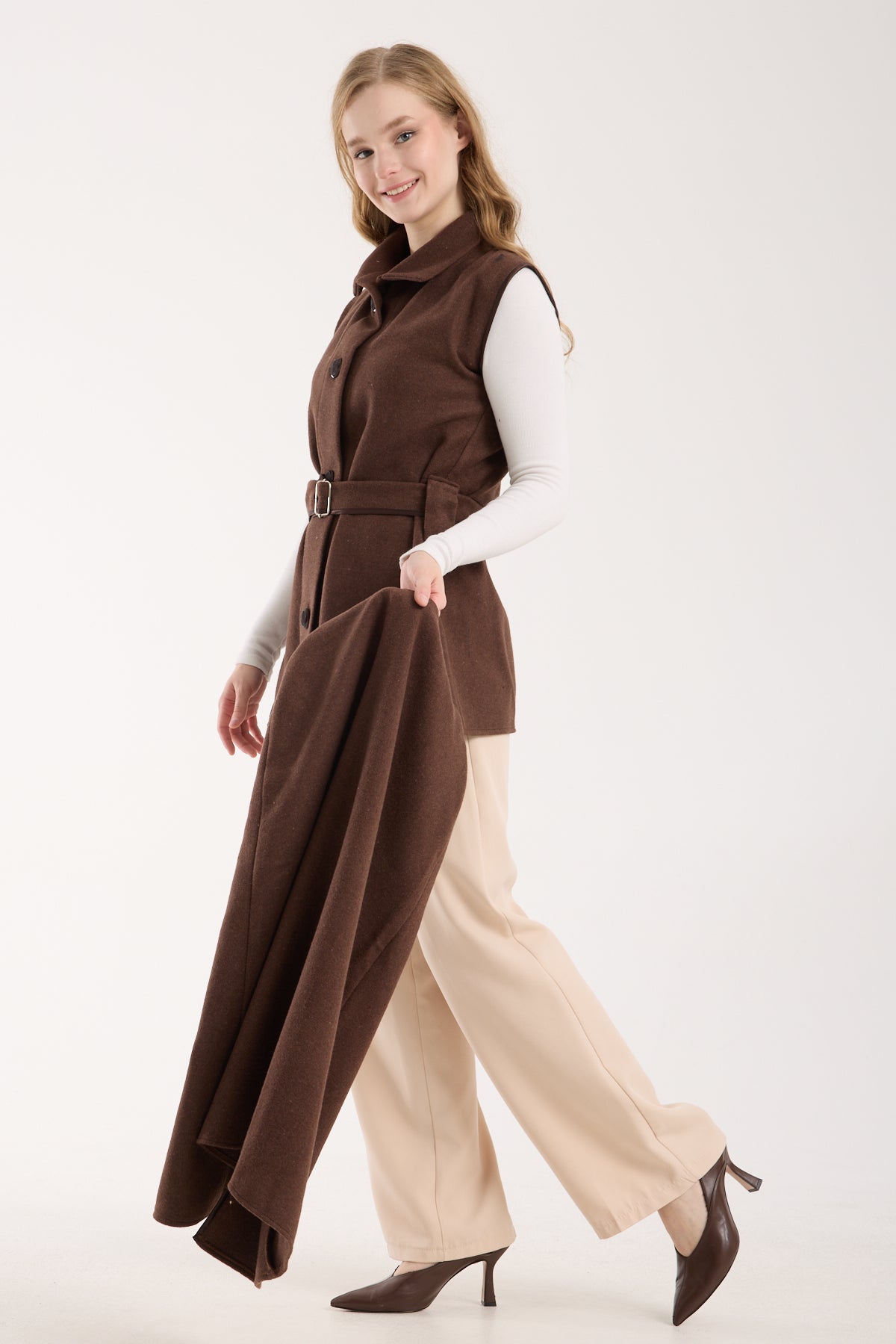 Pelerin Yelek Takım