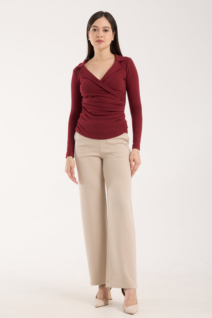 Yaka Detaylı Brami Üst