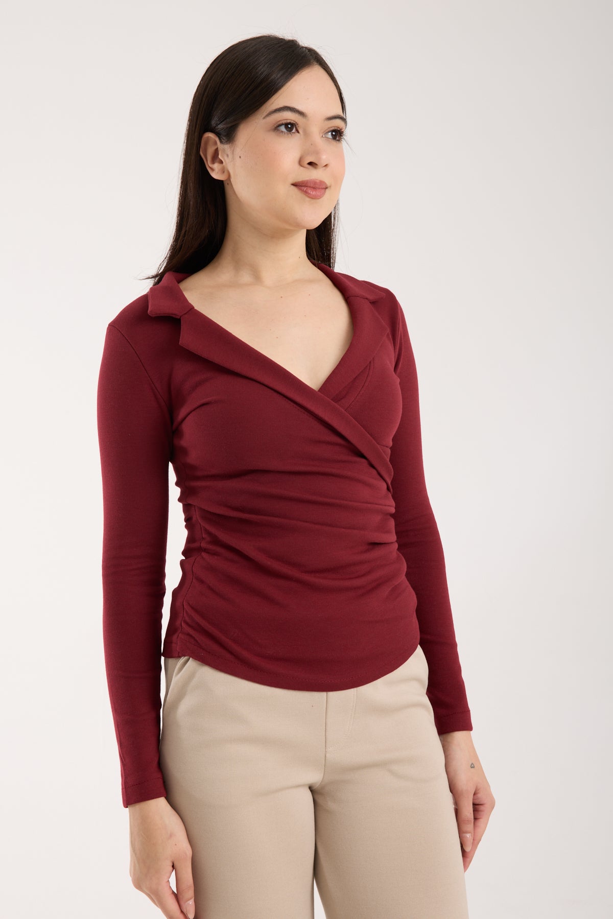 Yaka Detaylı Brami Üst