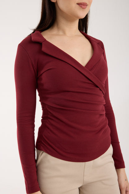 Yaka Detaylı Brami Üst