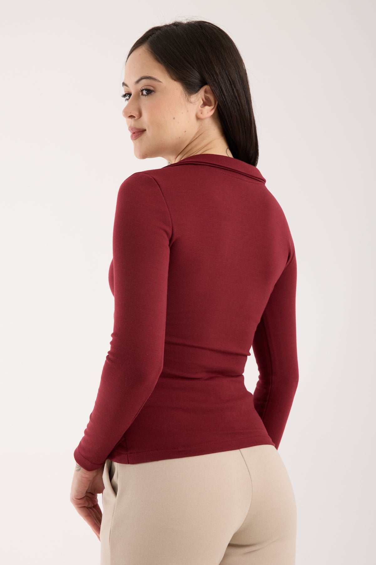 Yaka Detaylı Brami Üst