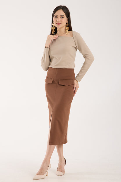 Asimetrik Yaka Brami Üst