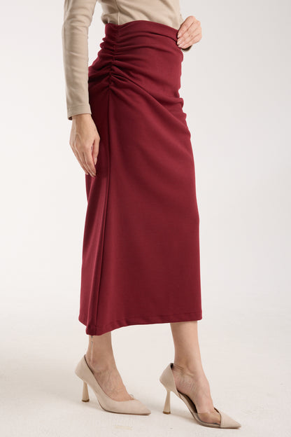 Yandan Büzgülü Deniz Kızı Etek