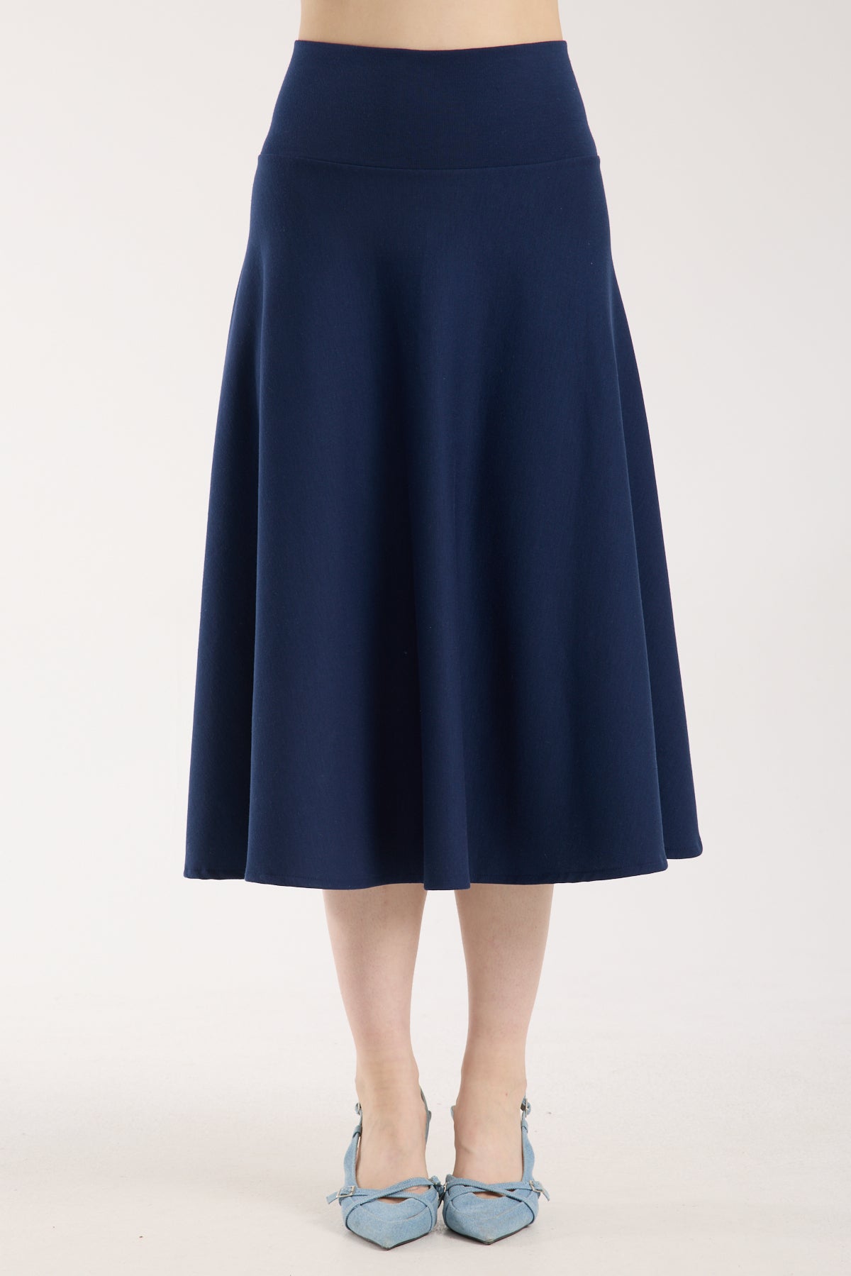 Korsajlı Kloş Etek