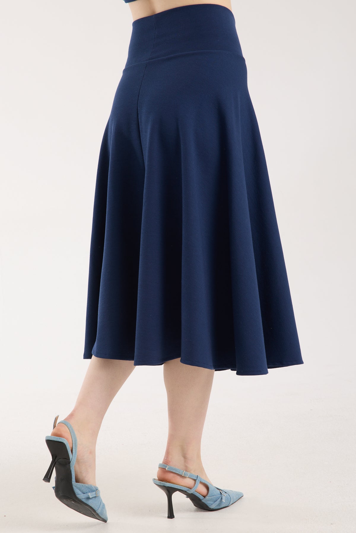 Korsajlı Kloş Etek